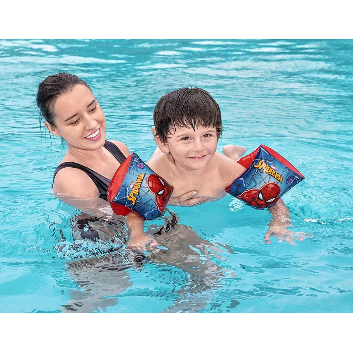 BESTWAY MARVEL SPIDERMAN FİGÜRLÜ ŞİŞME KOLLUK